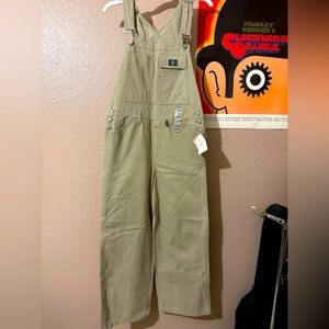 Calvin Klein Jeans—Khaki Cargo Overalls; Junior size M